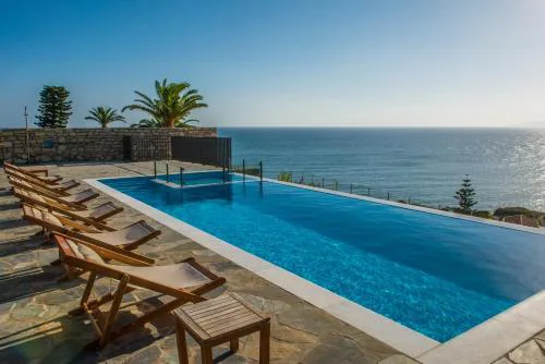 Almyra Seaside Villa with Private Pool - Sleeps 9