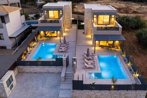 Petrus Luxury Villas in Old Hersonissos - 3 Bedrooms & 3 Bathrooms