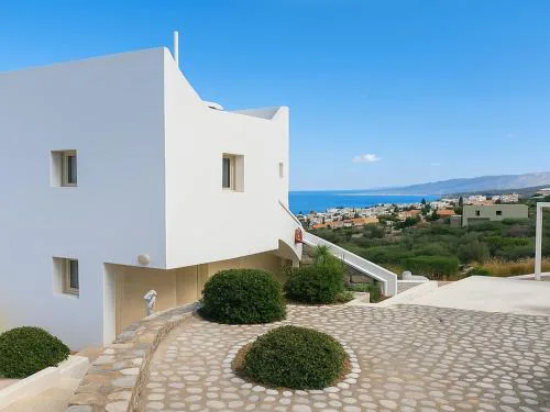 Private villa full view for up to 10 vacationers