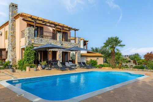 Villa Elysion in Old Hersonissos village