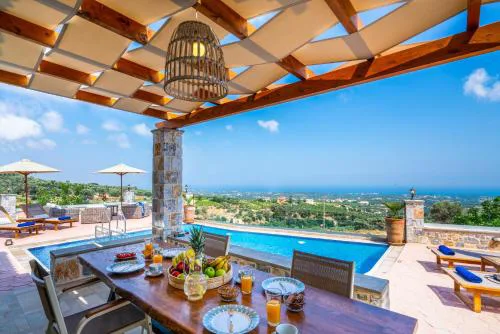 Villa Kantifes 4 Families or Couples with Private Pool & BBQ