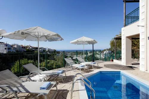 Your Private Luxury Villa Mahin, Pool, Sea view, Rethymno