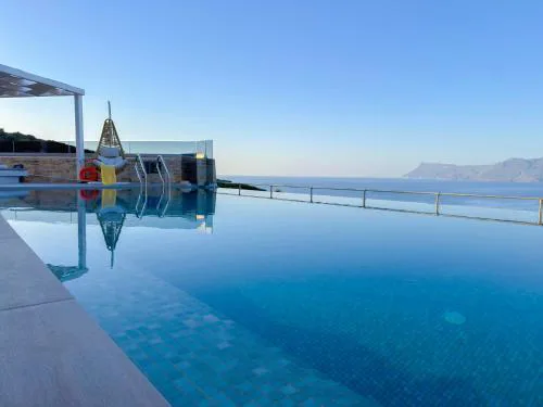 Paleokastro Villas with Private Heated Pool, Top Views - Next To Center - Top WiFi
