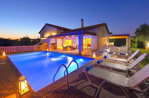 Olive Private Villa Swimming Pool 5 BDR Kolymbia Rhodes