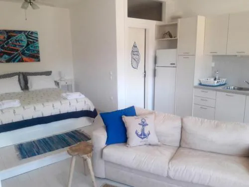Chic greek hideaway, your stylish studio retreat