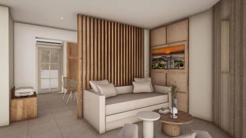 Elysian Beachfront Luxury Suite with Jacuzzi - Sea & City View