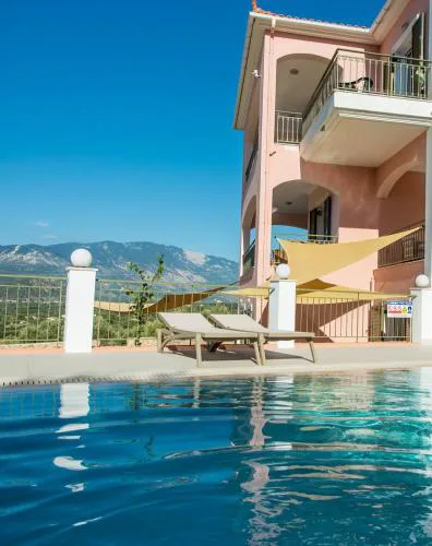Villa Eleftheria, Lakithra - Spacious luxury villa with pool and stunning views