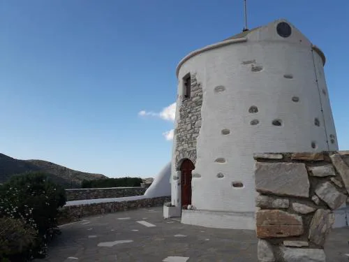 Paros Traditional Windmill in Lefkes