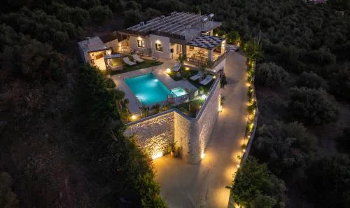 Villa Lady Dafni with private heated pool
