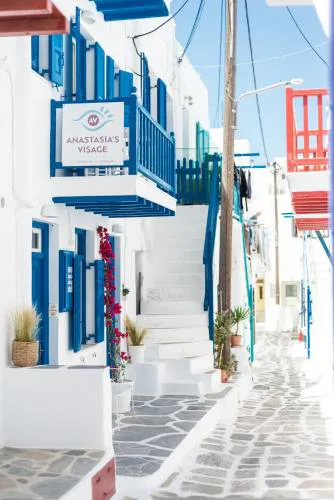 Anastasia's Visage Stylish Accommodation Rooms City Centre Mykonos