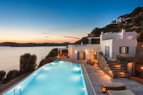 Excellent Mykonos Villa Villa Psarrou Delta 5 Bedrooms Stunning Sea Views