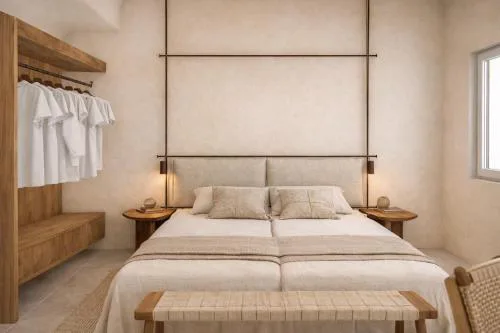 Nēso - Stylish Poolside Escape for 6 in Mykonos Town