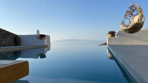 Villa Camelia 1 - Psarou View - Private pool and Jacuzzi