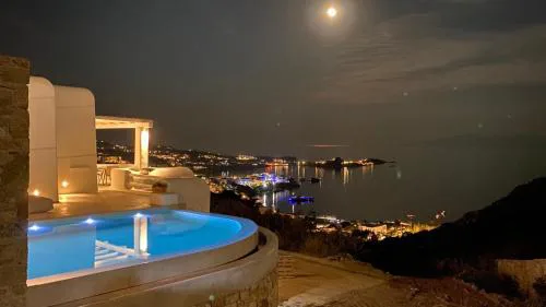 Villa Camelia 2 - Psarou View - Private pool and Jacuzzi