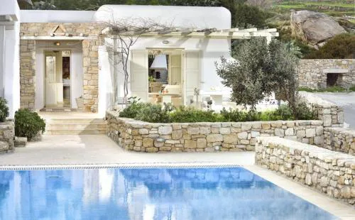 Villa Mon Rêve with Private Jacuzzi "5-minute walk - Ornos beach"