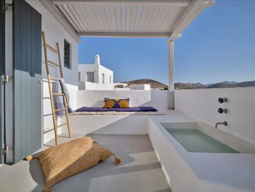 Naousa center - Cycladic house on 3 levels
