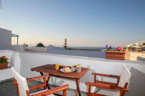 Cycladic sea view house near the Castle