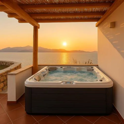 Naxian Sky Villa - Aegean Sunset Hilltop Bliss