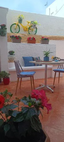 White Home in Naxos town