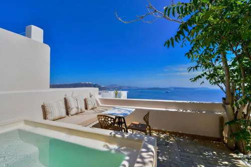 Beautiful Santorini Villa 2 Bedrooms Villa Elite Amazing Sea Views