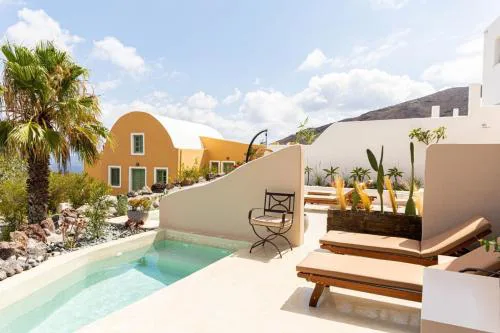Exclusive Santorini Villa 3 Bedroom Villa Private Jetted Pool Sea View