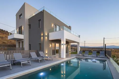 MiNo Mare modern Sea View Villa with Pool up to 12