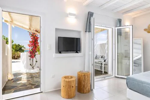 Luxury Paros Villa Villa Votsalo Suite 1 Bedroom With Jacuzzi Naousa