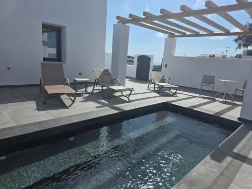 Santorini Ethereal Blue Suites