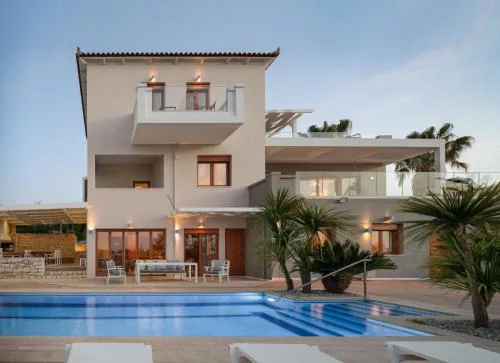 Tsourlakis Residence, A Tranquil Family Oasis with Pool, By ThinkVilla