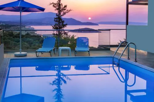 Alexis Zorba Villa - private pool & sea view - 8 min walk to beach