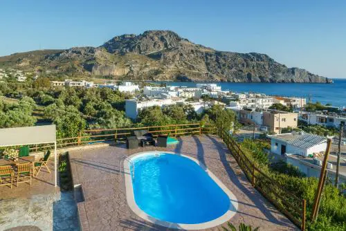 Family Villa Ellis Plakias with private pool 200m to the beach walking distance to the amenities