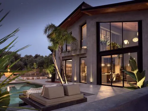 Theros Exotica Loft Villa Contemporary 2BR W pool in Tsilivi Hills