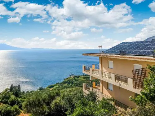 Studio in Ravdoucha with Sea View Balcony