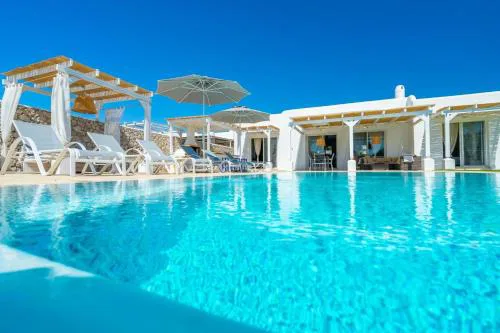 Villa Philena Ladiko heizbarer Pool