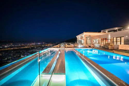 Villa Kedria with a panoramic ocean view