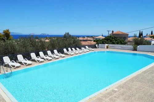 Island House in Spetses with Magic View