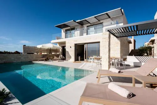 Elpida Luxury Villa, private pool, fantastic view!