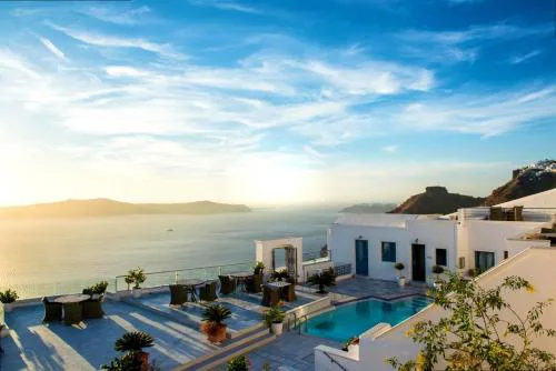 Villa Antelize 10 guests w pool Santorini