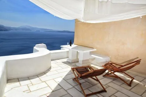 Elegant Santorini House 1 Bedroom Villa Caldera View-Outdoor Hot