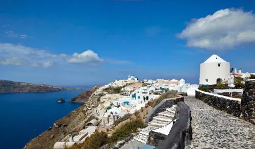 Elegant Santorini House 1 Bedroom Villa Windswept House Amazing Caldera