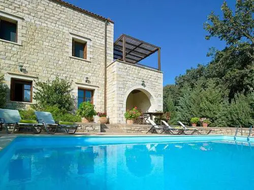 Luxury Crete Villa Villa Alkioni Private Pool Beautiful Interior