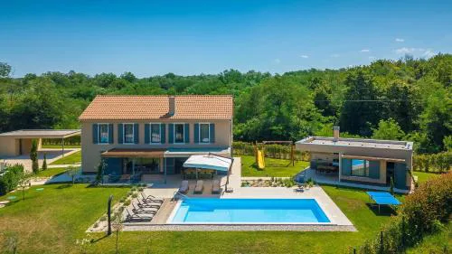 Modern villa Pinca with pool and grill in Vizinada