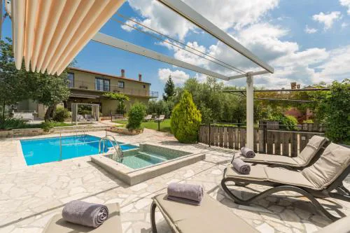 Villa Vital Vižinada private pool
