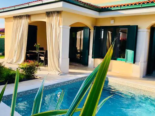 Villa "San Servolo House" with sea view and private heated pool!