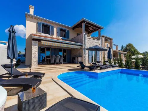 Villa in Deklici with Infinity Pool & Sea Views