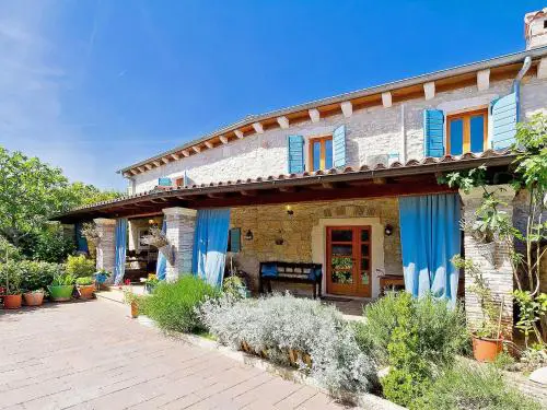 Villa Kažun with private pool and two gardens