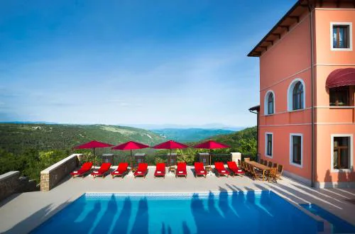 Palazzo Angelica Hilltop Luxury Villa with Pool, Spa & Views