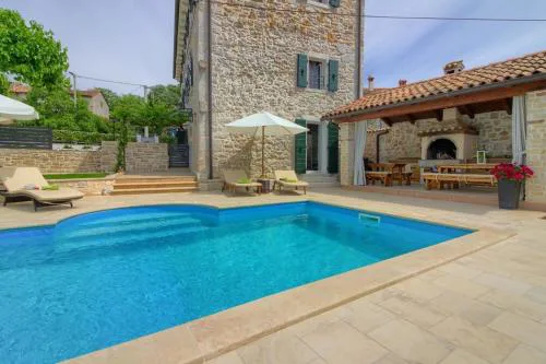 Ferienhaus mit Privatpool für 8 Personen ca 123 qm in Dračevac, Istrien Istrische Riviera
