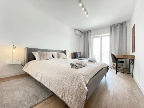 Caramel Comforts with Sea View in Stinjan only 300 m from the Beach, free parking