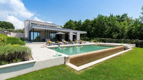 Modern villa Damian with jacuzzi near Porec